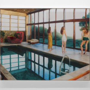 Autofiction: Indoor Swimming Pool (Three Women), 2023