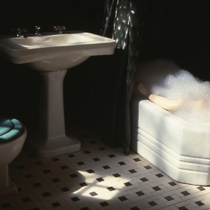 Black Bathroom/ April 16