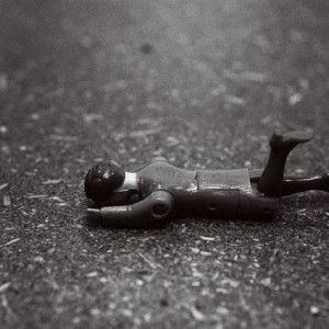 Woman Lying Face Down