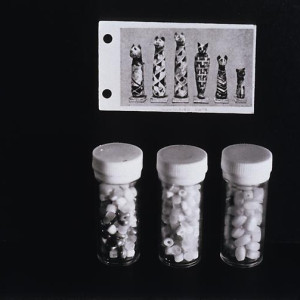 Three Bottles of Beads