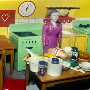 Purple Woman/ Kitchen/ Second View