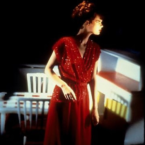 Red and White Kitchen