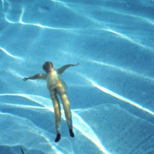 Folded Man/ Bottom of Pool