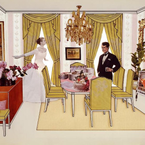 The Instant Decorator (Yellow Dining Room)