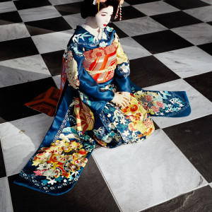 The Love Doll/Day 32 (Blue Geisha, Black & White Room)