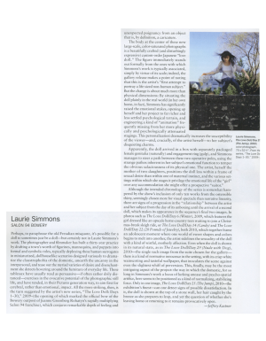 Laurie Simmons, Salon 94 Bowery