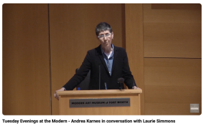 Tuesday Evenings at the Modern - Andrea Karnes in conversation with Laurie Simmons